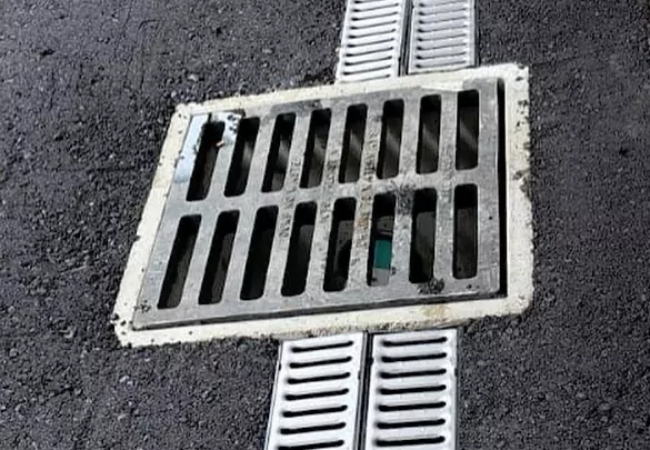 Surface Drain Installation in Kensington Market, Toronto